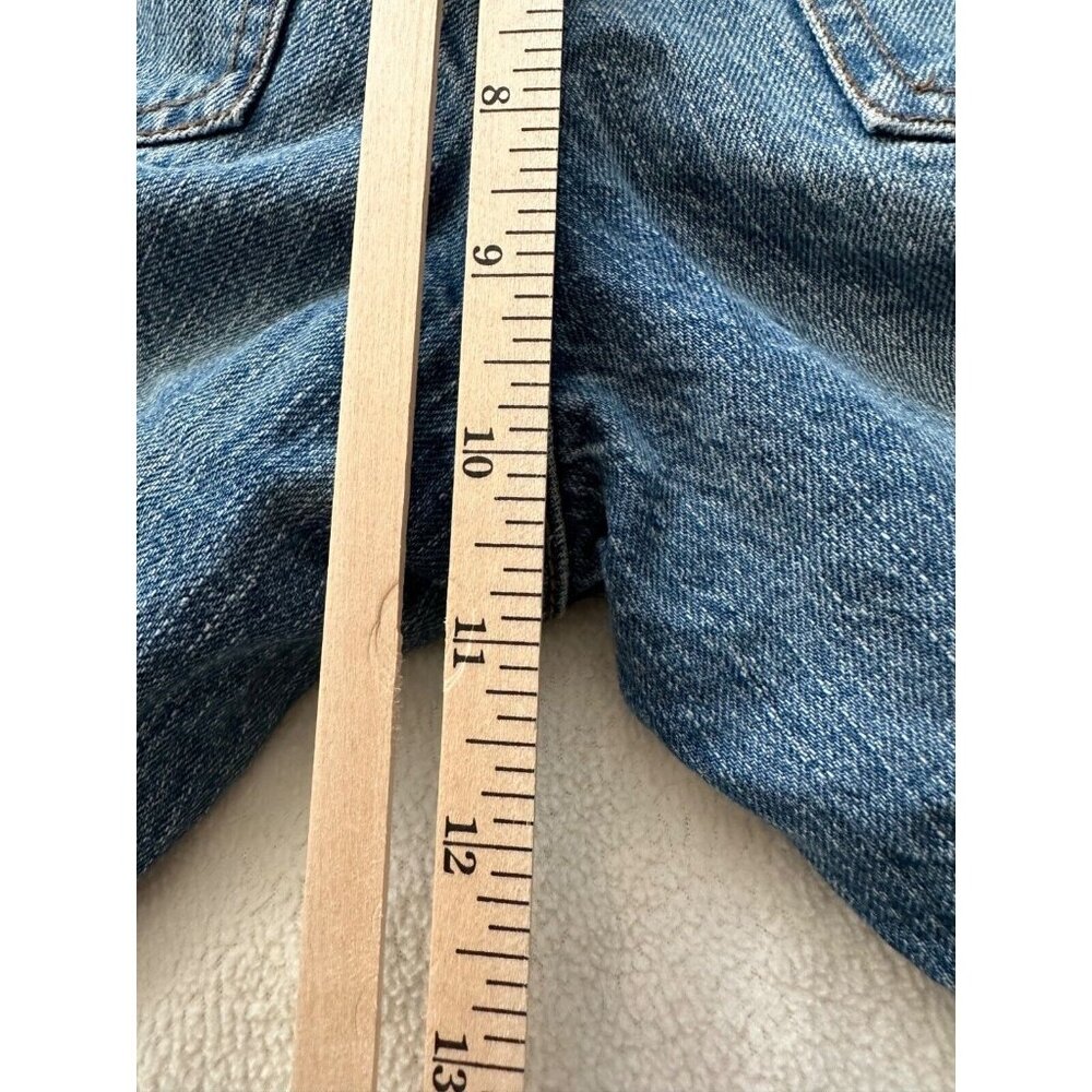 Lee Dungarees Slim Bootcut Size 14 Adjustable Waist See Pics 5 Pocket Blue Jeans - Picture 3 of 13